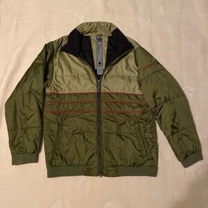 SESSIONS Olive Puffer Jacket